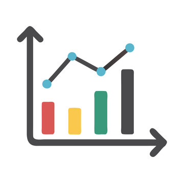 Data Analytics Vector Icon Set  Line , Chart, graph, analysis, report, growth, trend, statistics, pie chart, bar graph, line graph, scatter plot, dashboard, infographic icons, vector