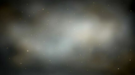 Abstract cosmic dust particles with dark background