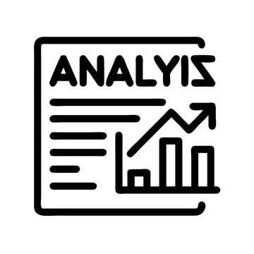 Data Analytics Vector Icon Set  Line , Chart, graph, analysis, report, growth, trend, statistics, pie chart, bar graph, line graph, scatter plot, dashboard, infographic icons, vector