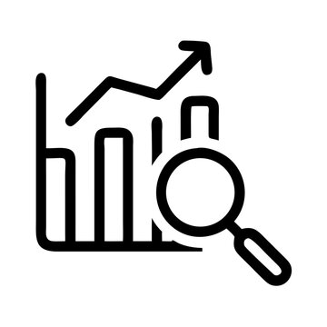 Data Analytics Vector Icon Set  Line , Chart, graph, analysis, report, growth, trend, statistics, pie chart, bar graph, line graph, scatter plot, dashboard, infographic icons, vector