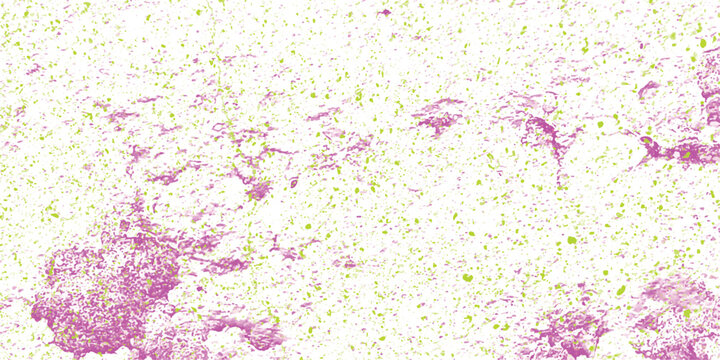 Abstract background featuring soft pastel colors in a mosaic style design with light green and vibrant purple spots arranged randomly against a white backdrop.