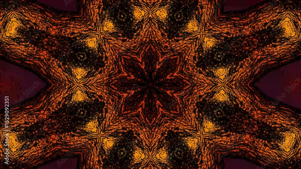 Poster abstract dark pattern with intricate designs, creating a mysterious and captivating visual effect