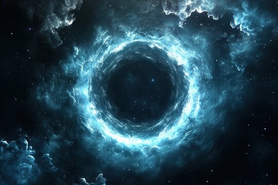 Deep space rift universe astronomical mysterious.