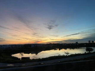 Sea view in an island