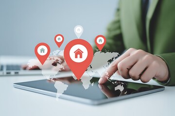 Streamlining Real Estate Digital Marketing & Location Tracking for Property Search