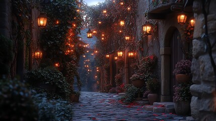 christmas tree at night