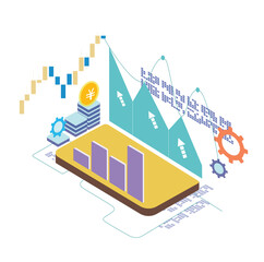 Isometric vector illustration of a city building or house, ideal for architectural, urban, and construction design