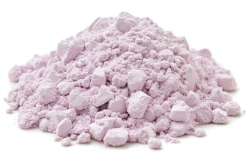 Pile of light purple powder