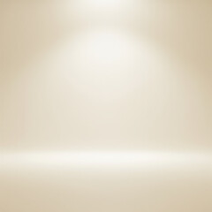 Ultra-Soft Vanilla Tint Background with Diffused Top Light