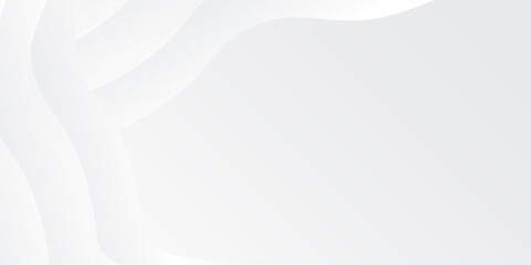 Simple white and gray background with gradient color and artistic dynamic abstract modern simple art