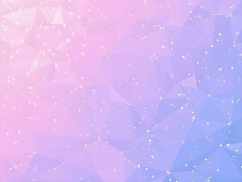 Abstract background with pink and blue triangles