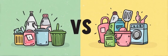 Comparing Reusable and Disposable Household Items for Sustainable Living Choices in Modern Households