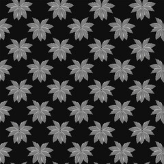 Seamless pattern glass transparent cherries leaves. Asset for stamp, flourish design, pattern, cards, montage or collage,for print, web. Vector botanical illustration