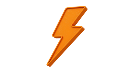 Isolated Lightning Bolt