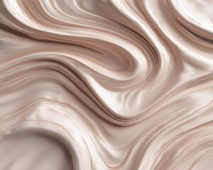 Abstract Fabric Texture In Cream And Rose Gold