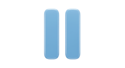 Isolated Pause Symbol