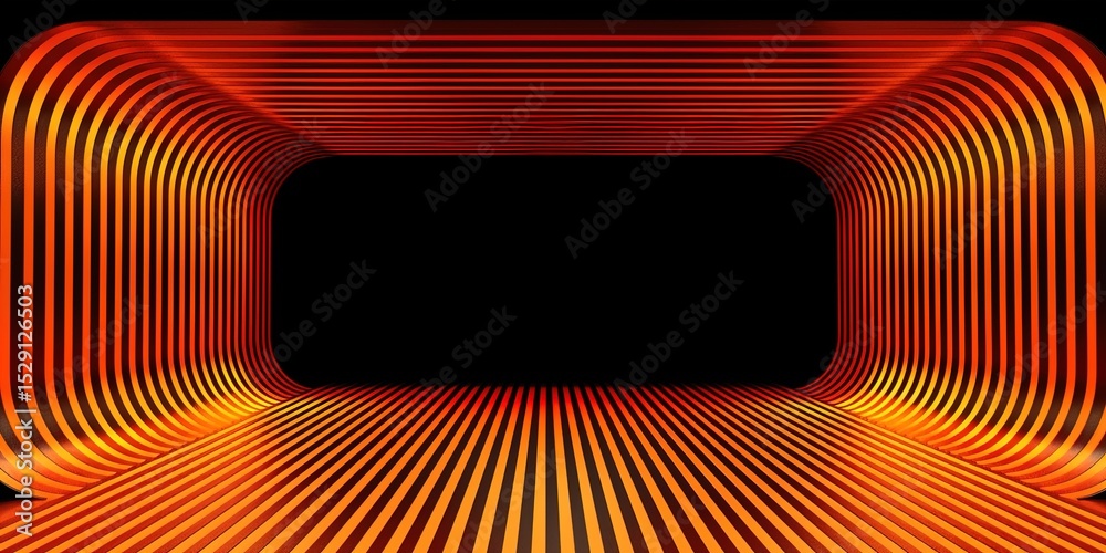 Wall mural abstract red background with rays