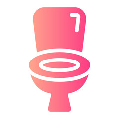 toilet Gradient icon