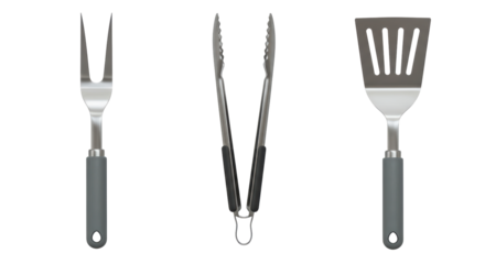 Isolated Barbecue Utensils