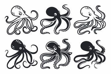 vector set of angels