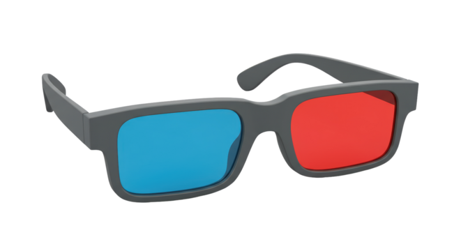Isolated 3D Glasses