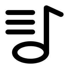 Vector listen icon in line and minimalist style. Designed for user interfaces, music applications. This SVG icon is fully scalable. A perfect addition to modern digital audio environments.