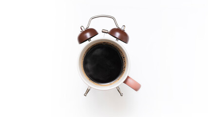 conceptual time for a cup of coffee