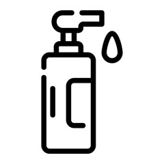 soap dispenser Line Icon