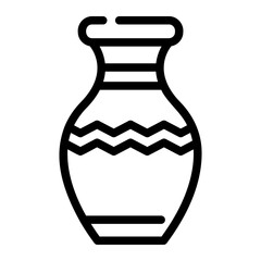 vase Line Icon