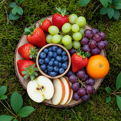 berries in a basket