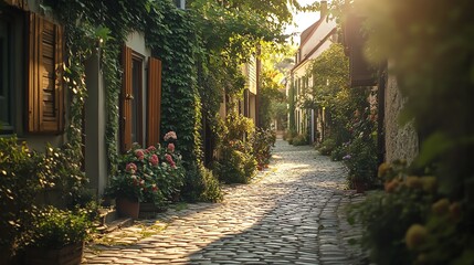 Fototapeta premium alley in the park