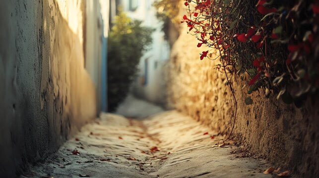 narrow street in the old city of jerusalem