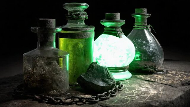 Discover the connection between ancient remedies and the bubonic plague. An exploration of glass vials and alchemical materials sheds light on historical beliefs and practices