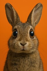 Obraz premium Adorable rabbit with big eyes