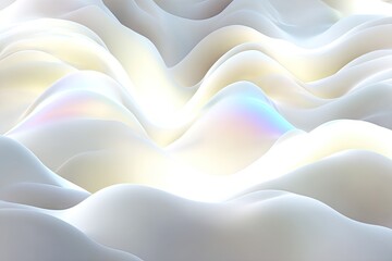Obraz premium Abstract Wave Background With Iridescent Colors