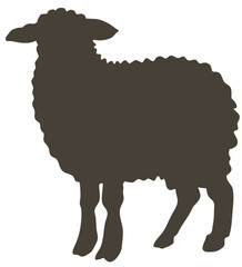 Animal qurban silhouette 10