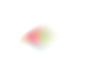 Teal green yellow gradient shape isolated PNG. Transparent trendy overlay on soft blurry background with smooth glowing flow for modern poster, header or design element.