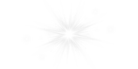 Vector transparent sunlight with sun glare. Overlay, Sun rays and glare, Sun, sunrays, light transitions, lens flare, light leaks and glare in PNG format. PNG sunlight flare. Golden flash and glare.