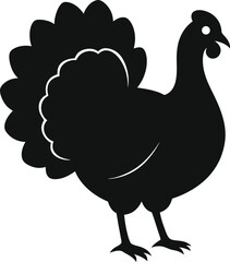 vector illustration of a Turkey