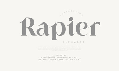 Elegant serif font with sharp, refined edges and timeless style, perfect for editorial layouts and branding