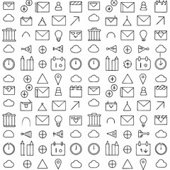 set of icons