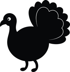 vector illustration of a Turkey