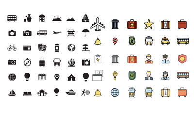 Airport Information icons pack
