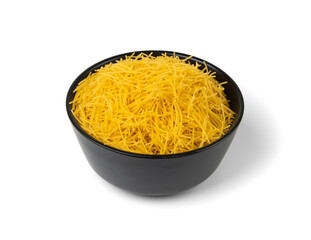 Raw vermicelli, gold soup pasta, small scattered homemade noodles, thin macaroni