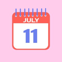 vector calendar icon
Standing Desk Calendar July 2025. Business monthly calendar with metal spiral-bound, the week starts on Sunday. Monthly Pages with green title, isolated on a white background, 3d 