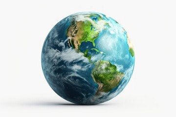Fototapeta premium Planet earth outdoors sphere.