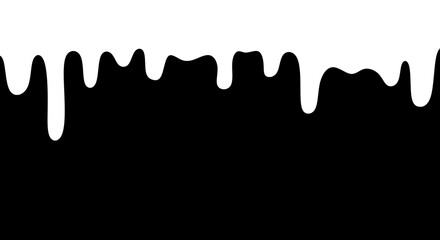 Drop and splashing cream or yogurt.  Drip and flow of milk. Dripping liquid. Fluid fluid. Spilling paint. Falling paint. 