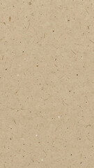 Obraz premium Recycled Brown Kraft Paper Texture with Natural Fibers and Speckled Surface