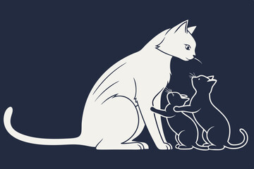 black cat silhouette