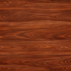 Obraz premium Polished Wooden Surface with Rich Grain Pattern and Warm Brown Tones